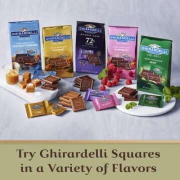 Ghirardelli Assorted Squares XL Bag, 15.77 Ounce