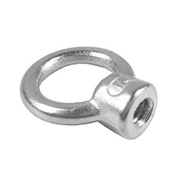 T316 Stainless Steel Lifting Eye Nut 1/4" UNC (10 PCS)