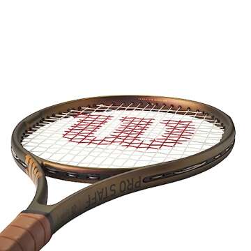 Wilson Pro Staff 26 V14 Junior Tennis Racket - Copper