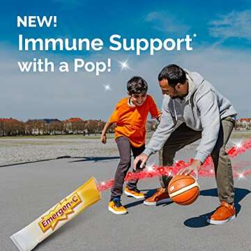 Emergen-C Kidz Crystals - Sparkly Strawberry Immune Support