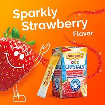Emergen-C Kidz Crystals Supplement with Vitamin C & Zinc