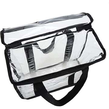 Fasmov Set of 6 Vinyl Record Storage Bags Hold up to 216 Albums (36 Each Bag)