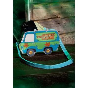 Stylish Scooby Doo Mystery Machine Van Purse for Everyday Use