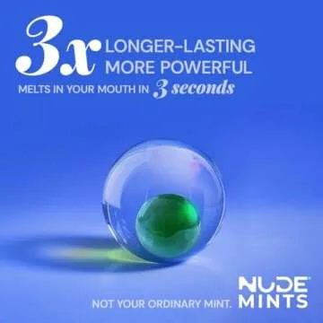 NUDE MINTS - Ultimate Breath Freshener, Sugar-Free & Potent