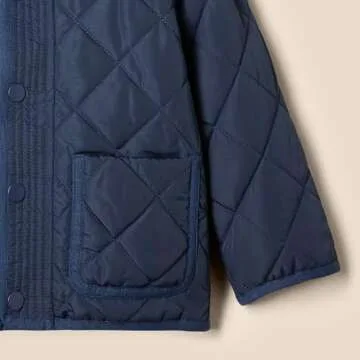 Stylish Toddler Midweight Field Jacket with Hood