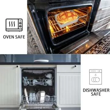 AKOLAFE 6PCS Stainless Steel Loaf Pan 8.5 x 5.5 Inch Banana Bread Pan for Homemade Bread Baking Pan for Oven Metal Meatloaf Pan Sandwich Bread Loaf Pans for Baking Bread Tins for Baking Meat Loaf Cake