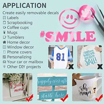 Lya Vinyl Permanent Neon Pink Vinyl - 12" x 8 FT Glossy Adhesive Vinyl Roll for Cricut, Silhouette, Cameo Cutters, Signs, Scrapbooking, Craft Decal