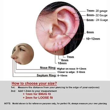 Tiny Gold Tragus Hoop Earrings - 14K Gold Filled