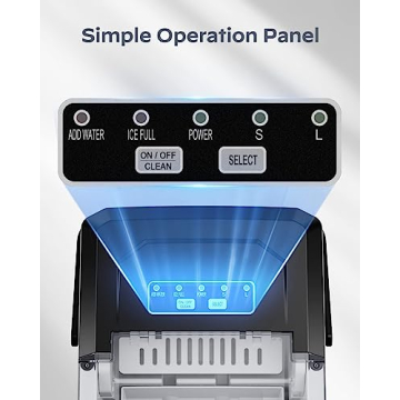 Silonn Ice Maker - Fast, Portable and Self-Cleaning