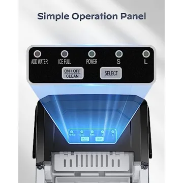 Silonn Ice Maker - Fast, Portable and Self-Cleaning