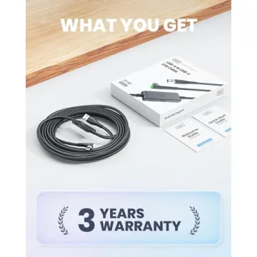 INIU Oculus Link Cable with Charging [16ft] for Meta Quest 3s Quest 3 Quest 2/Pro, Pico 4, PC VR, Steam VR, USB 3.0 High Speed Data Cable, USB C Charger Cord for VR Headset Accessories