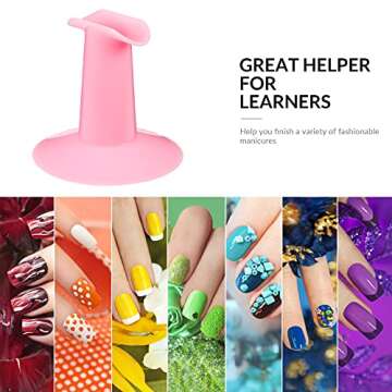 Milisten Finger Stand Support Rest for Nail Art Enthusiasts