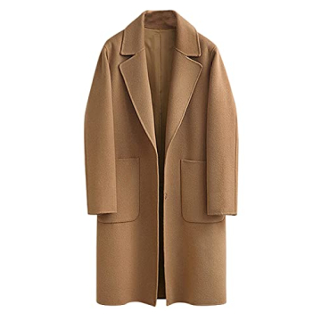 Chouyatou Women's Warm Wool Coat - Stylish Winter Essential