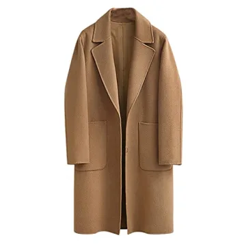 Chouyatou Women's Warm Wool Coat - Stylish Winter Essential