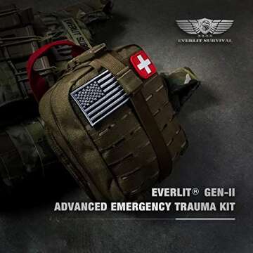 EVERLIT Emergency Trauma Kit - Advanced First Aid Solution
