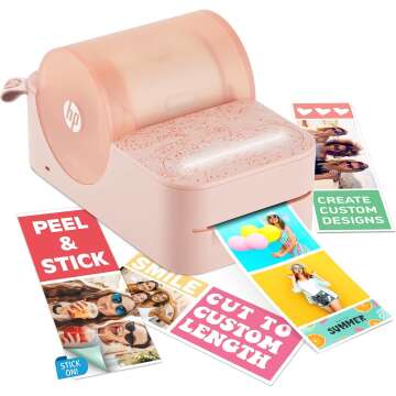 HP Sprocket Panorama Photo Printer - Print & Personalize