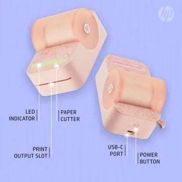 HP Sprocket Panorama Photo Printer - Print & Personalize
