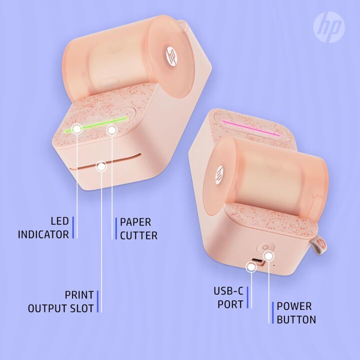 HP Sprocket Panorama Photo Printer - Print & Personalize