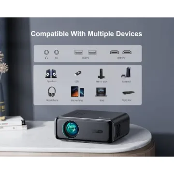 4K Projector with WiFi 6 & Bluetooth 5.2