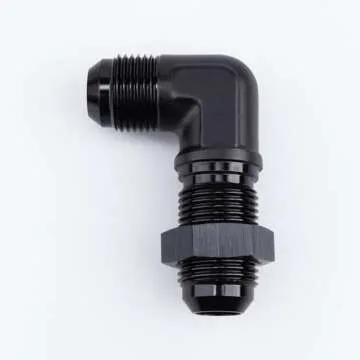 90 Degree -8 AN Aluminum Fuel Fitting for High-Performance