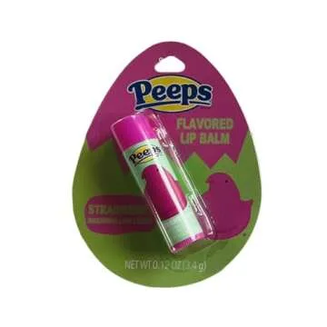 Peeps Lip Balm Set of 4 - Flavored Moisturizing Treats