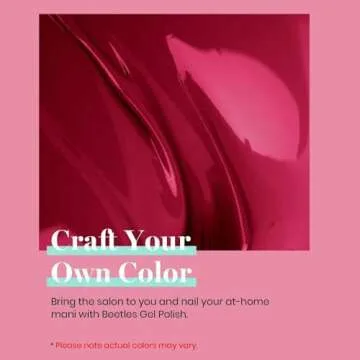 Beetles Gel Nail Polish, 1Pcs 15ml Burgundy Red Color Soak Off Gel Polish Nail Art Manicure Salon DIY Gel Nail Design Uv LED Nail Lamp Decoration at Home Gift for Women