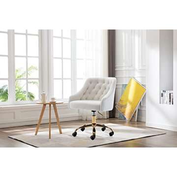 Hegmentine Modern Home Office Chair for Comfort and Style