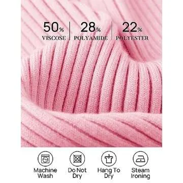 ZESICA Women's Fall Long Sleeve V Neck T Shirts Ribbed Knit Sweater Slim Fit Solid Basic Casual Tee Tops,HotPink,Medium