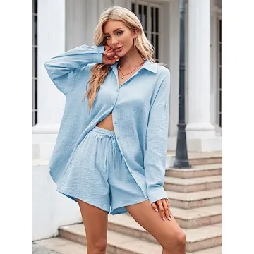 Stylish Fixmatti Women Two Piece Set for Comfort