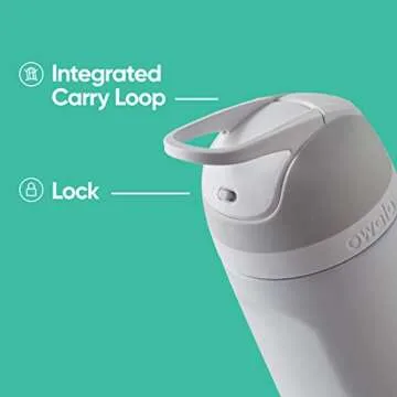 Buy Owala Flip Insulated Water Bottle with Straw, 32-Ounce