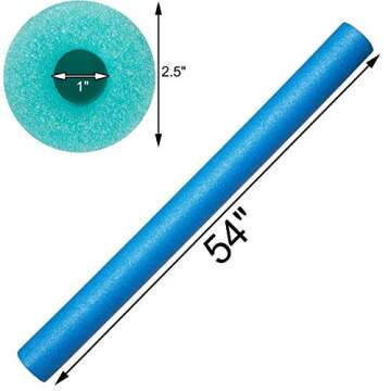 Coast Athletic Foam Pool Noodles, 4 Piece