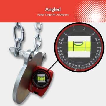 Steel Target Chain Hanging Kit for Safe Target Shooting