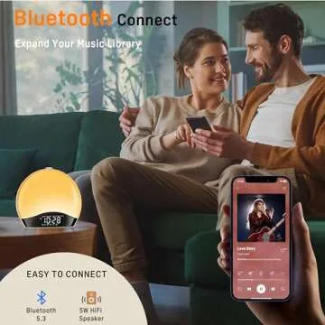 JALL Sunrise Alarm Clock for Kids and Heavy Sleepers