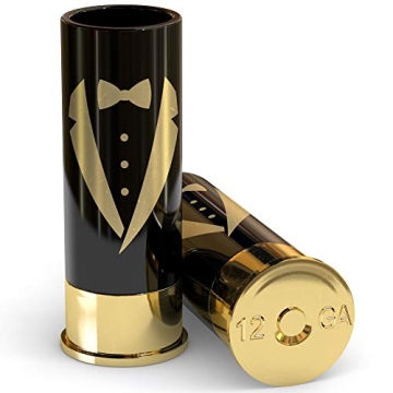 12 Gauge Shot Glass Set - Groomsmen Gift Idea
