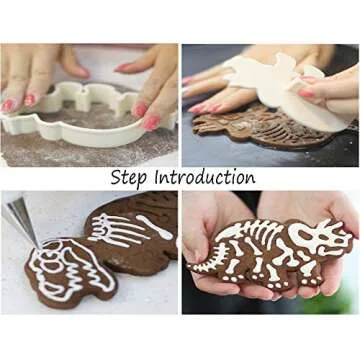 Jurassic Dinosaur Cookie Cutters for Fun Baking Adventures