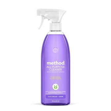 Method All-Purpose Cleaner Spray, French Lavender, Plant-Based, Biodegradable Formula, 28 Fl Oz, Gre...