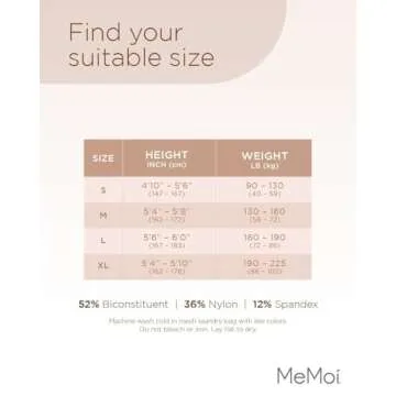 Elegant Control Top Pantyhose for Women - MeMoi