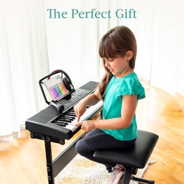 61-Key Electronic Keyboard Set - Perfect for Beginners