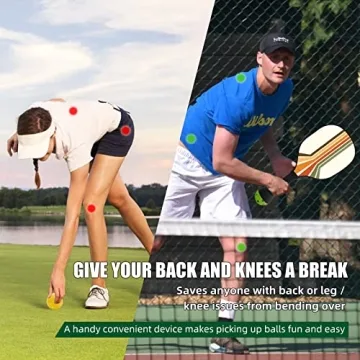 Pickleball Paddles Set of 4 for Family Fun