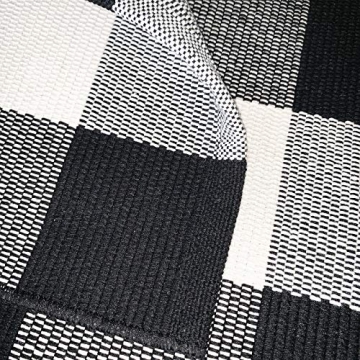 Stylish Ukeler Buffalo Check Rug for Home Decor