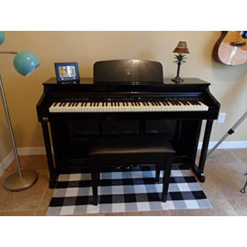 Stylish Ukeler Buffalo Check Rug for Home Decor