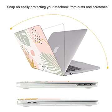iCasso MacBook Pro 13 Inch Hard Shell Case with Cover