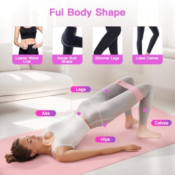 Ajmori Professional Resistance Bands - Light, Medium, Heavy Resistance Gym Set