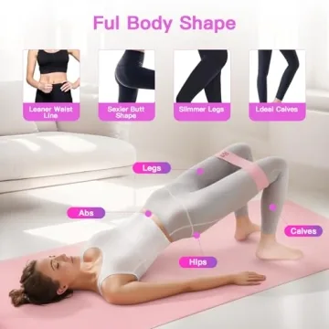 Ajmori Professional Resistance Bands - Light, Medium, Heavy Resistance Gym Set