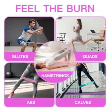 Ajmori Professional Resistance Bands - Light, Medium, Heavy Resistance Gym Set