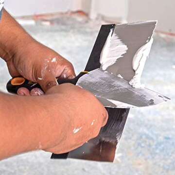 DEWALT 12" Taping Knife | Stainless Steel w/Soft Grip Handle | DXTT-2-137