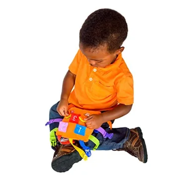 Buckle Toys Bizzy Square Learning Activity Game