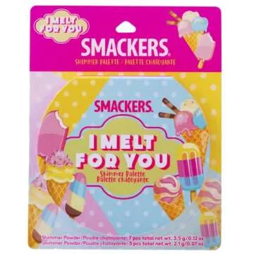 Lip Smacker Sparkle & Shine Eyeshadow Makeup Palette, Melt For You Shimmer | Christmas Make Up Collection | Holiday Present | Gift for Girls