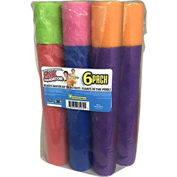 MAX LIQUIDATOR 6-Pack Water Blaster Set for Summer Fun