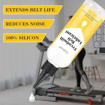 Premium 100% Silicone Lube 4 Ounces for Treadmill Belt Lubrication, Easy to Apply Lubricant Oil, Sui...